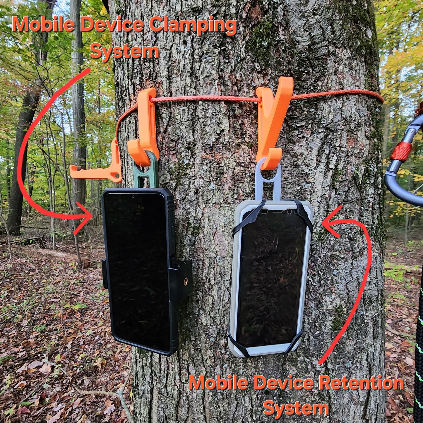 Mobile Device Retention System (Phone Tether)