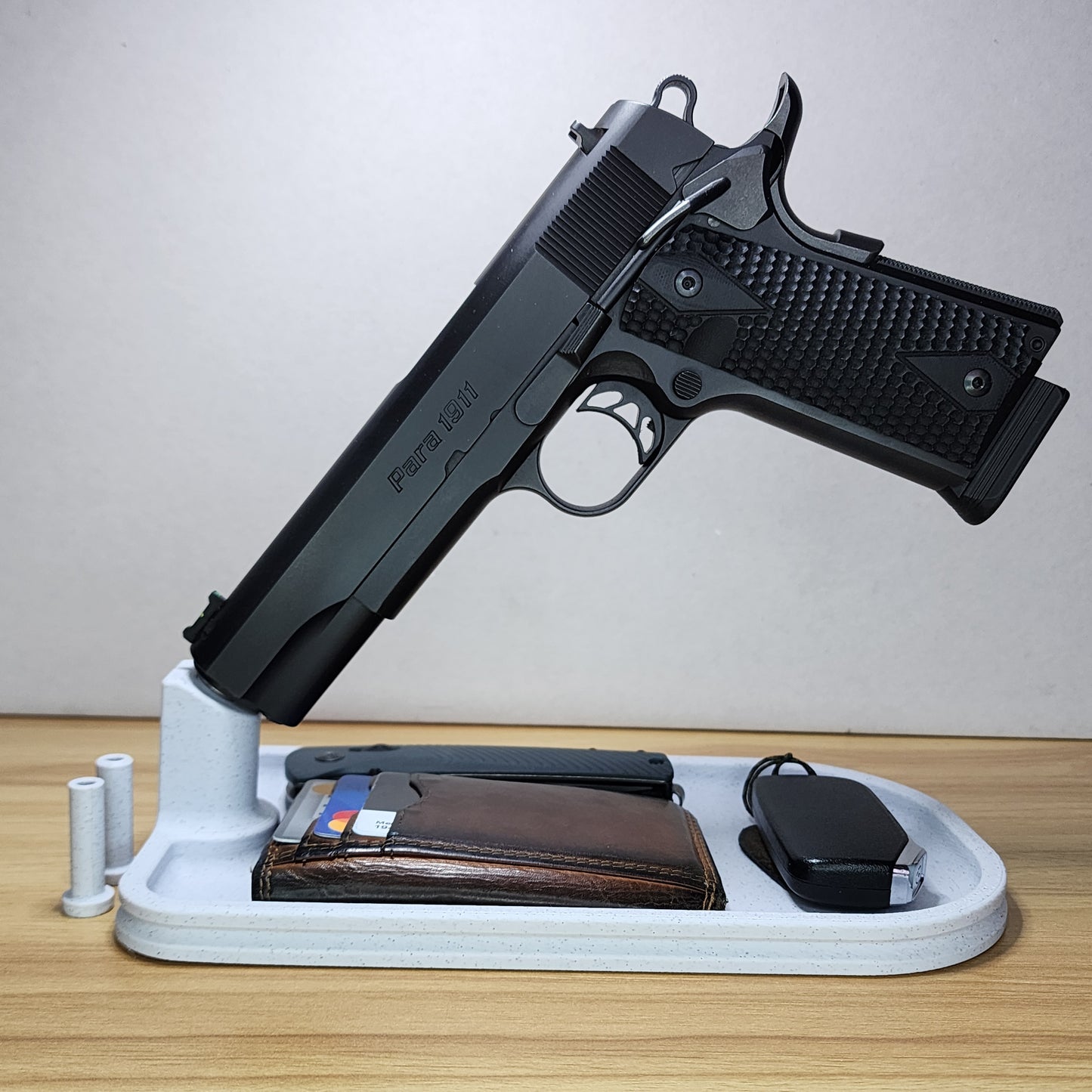 Minimilist EDC Tray w/ Handgun Mount