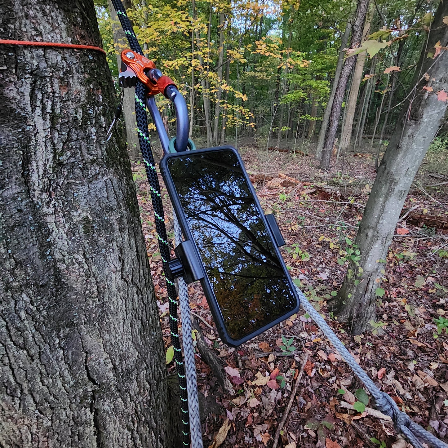 Mobile Device Clamping System (Clamping Phone Tether)