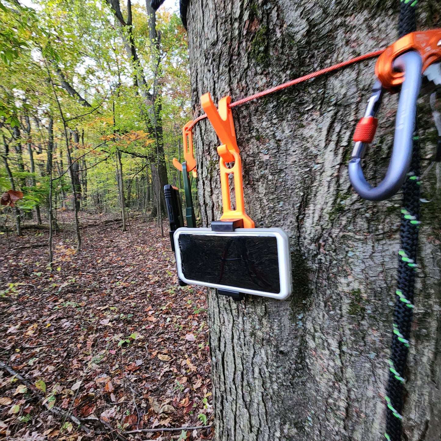 Mobile Device Clamping System (Clamping Phone Tether)