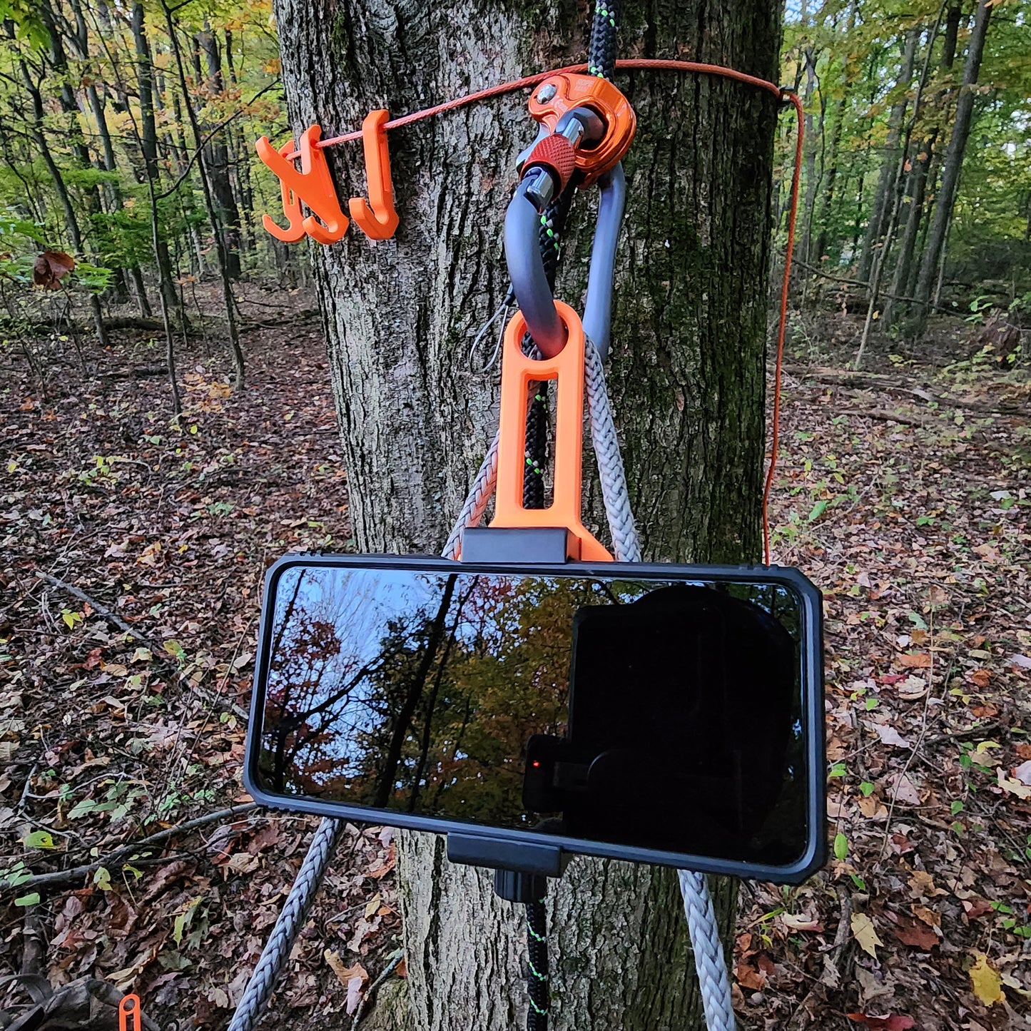 Mobile Device Clamping System (Clamping Phone Tether)